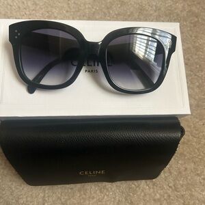 Celine Paris 3 Dot Black Sunglasses